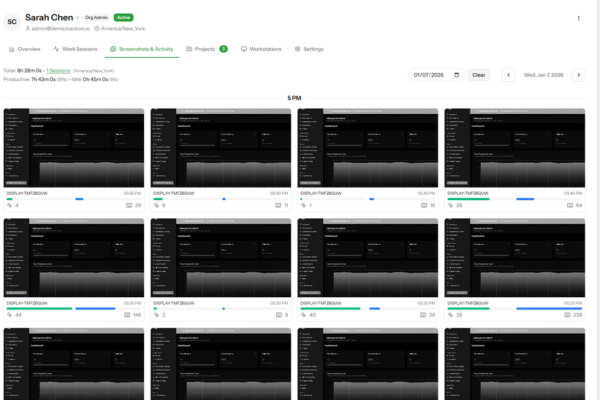 Screenshot Monitoring